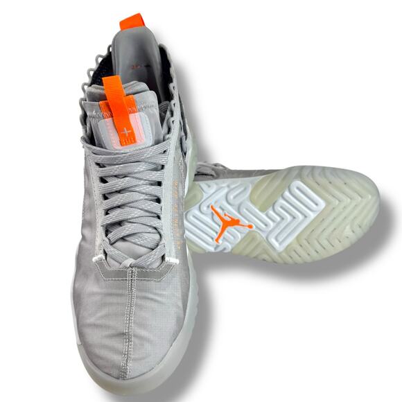 Jordan Proto React Wolf Grey BV 1654-008 Grey/platinum/Orange Size 9.5 main image 5